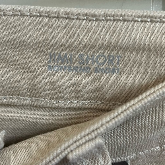 Fidelity Jimi Boyfriend Shorts in Sand Size 29 - Picture 5 of 8